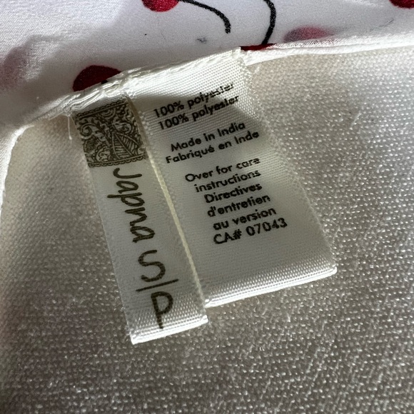 Cherry Summer Dress Asymetrical Wrap - Picture 6 of 7